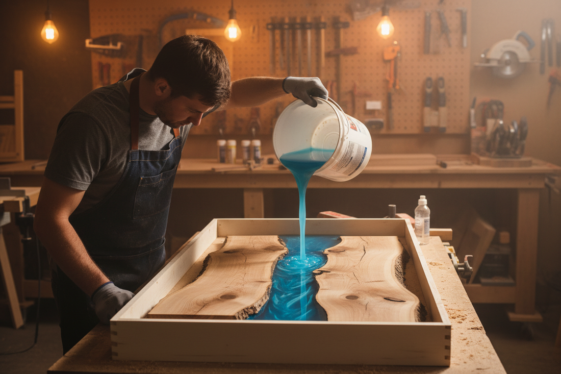 Step-by-Step: Building Your First Epoxy River Coffee Table