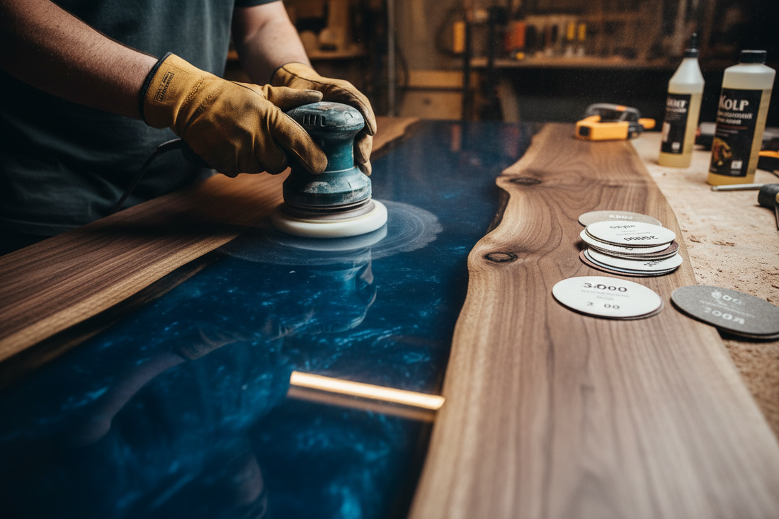 Finishing Epoxy Tables: Sanding, Polishing, and Edge Treatments for a Glassy Surface
