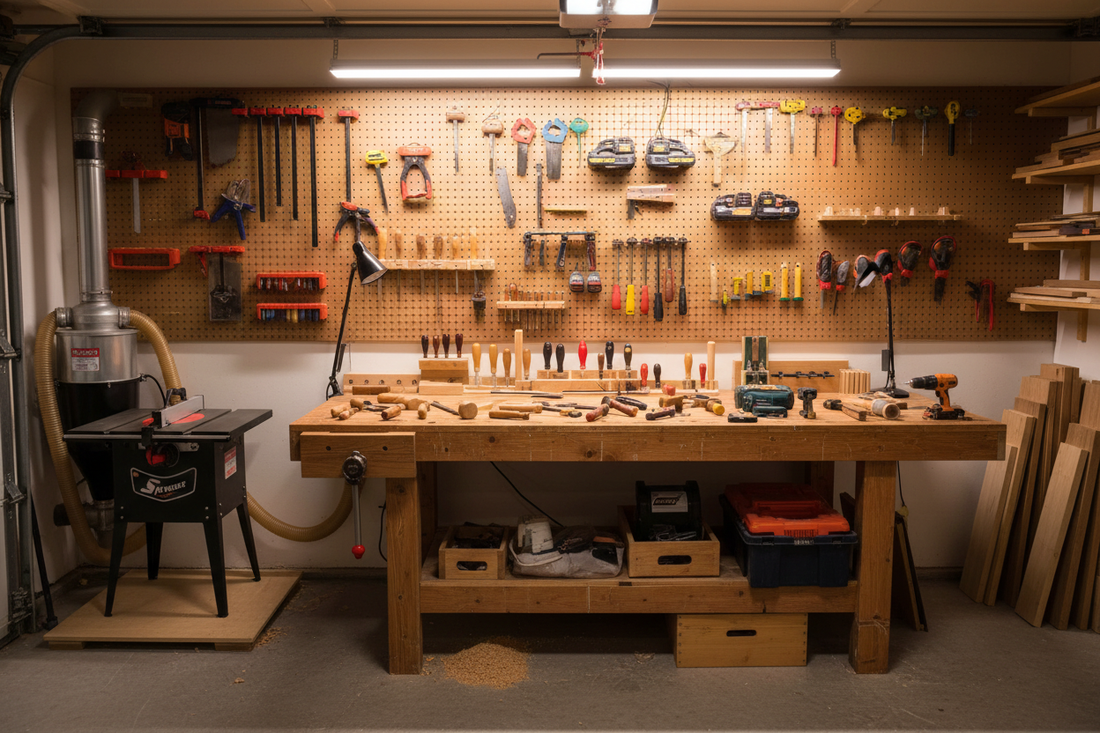 Beginner's Guide to Setting Up a Small Woodworking Shop at Home