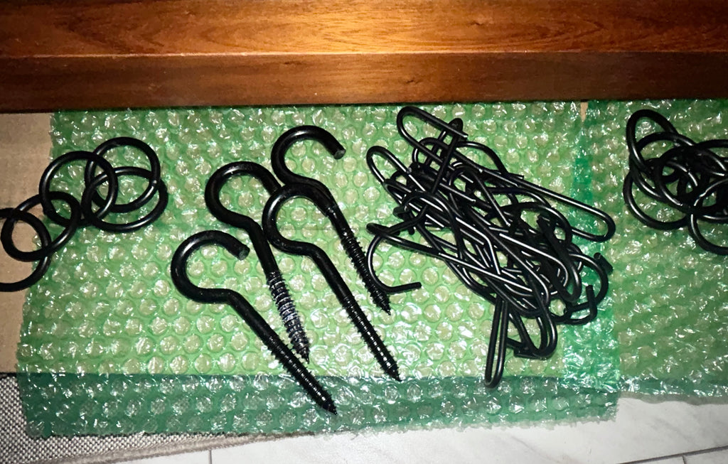 4ft Wall-Mount Pot Rack