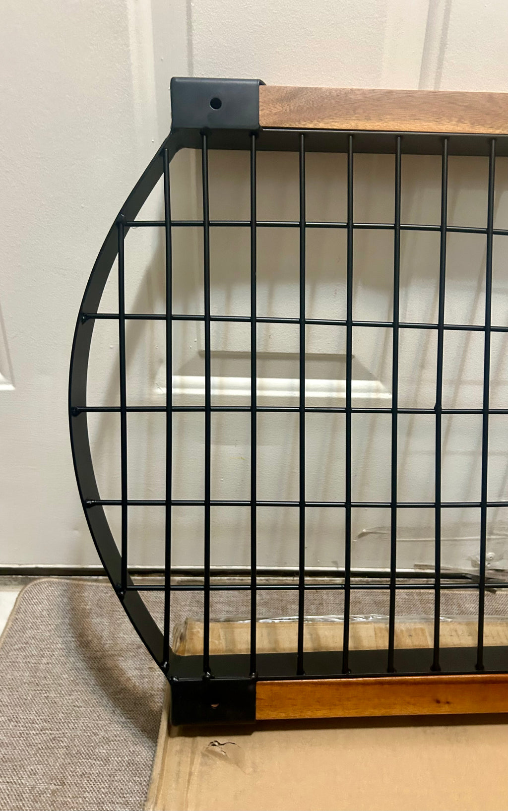 4ft Wall-Mount Pot Rack
